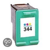 Merkloos   Inktcartridge / Alternatief voor de compatible HP 344 Drie kleuren