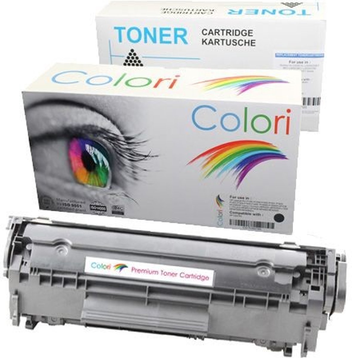 Merkloos   toner / Alternatief voor de Hp 12A Q2612A Laserjet 1010