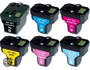 Merkloos Multipack inktcartridges geschikt voor HP 364XL inktcartridge voor HP PhotoSmart 3210/3210/3300/ 3310/ 8250