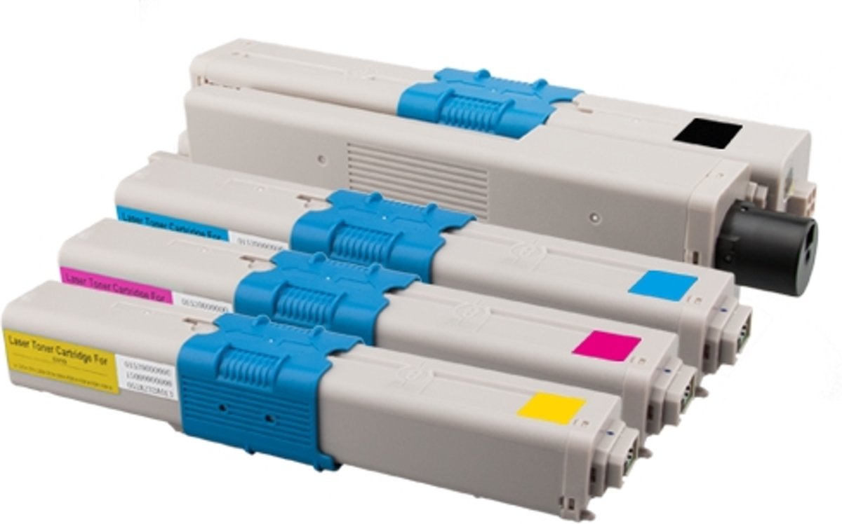 Promo OKI C310 - C330 toner zwart, cyan, magenta, yellow