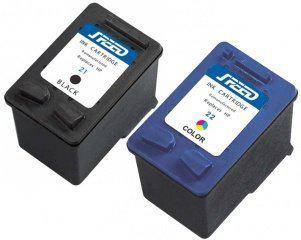 Speed - Inktcartridge / Alternatief voor de HP 21+22XL / Zwart / Kleur