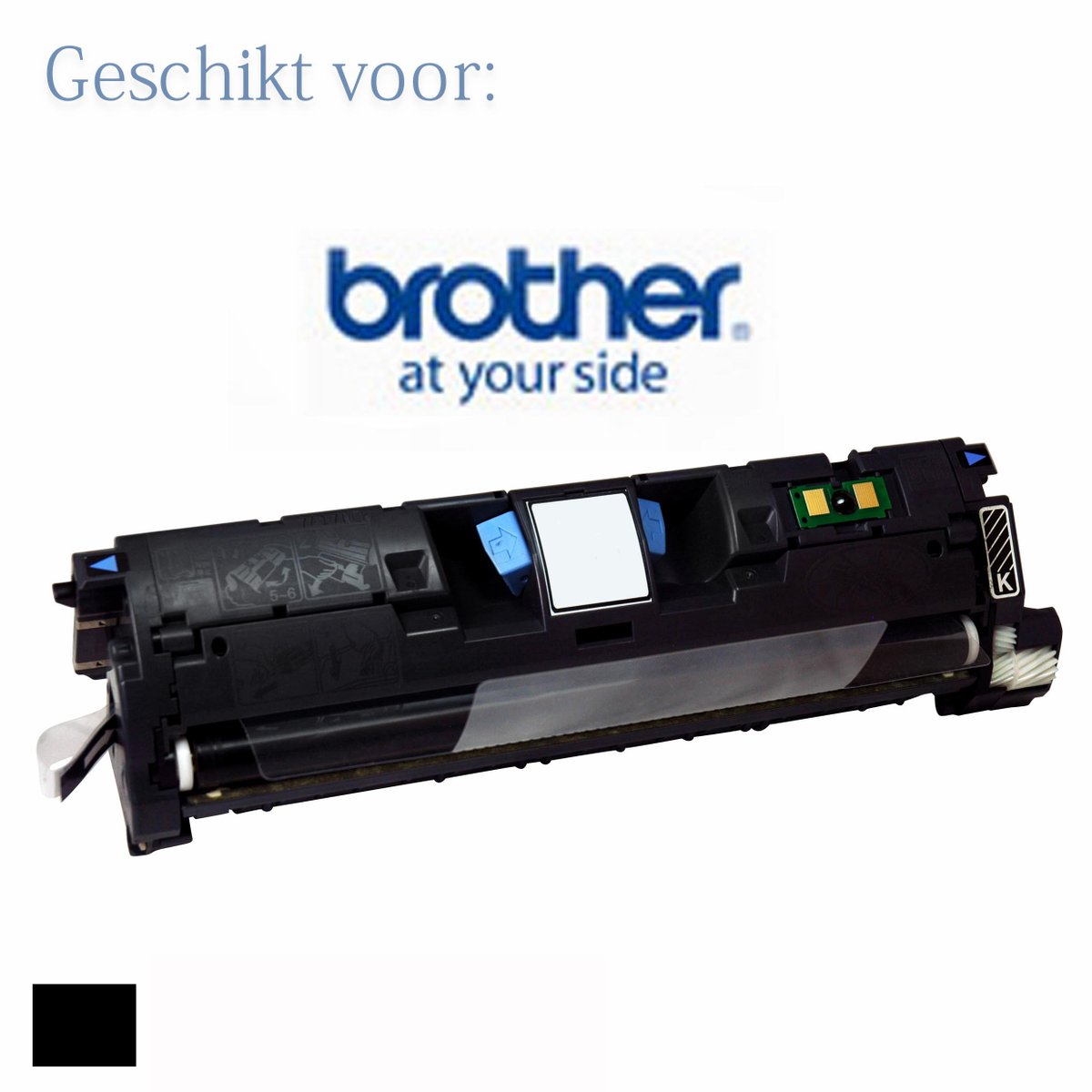 Tonercartridge / alternatief voor de Brother TN-2210/TN-420 - Zwart