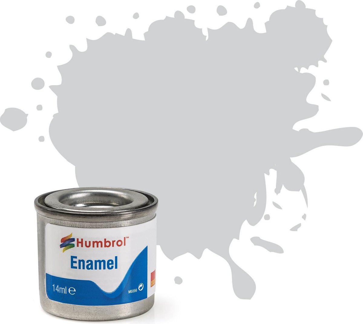 Humbrol Enamel Modellak - Nr. 011 Metallic Zilver - 14 ml