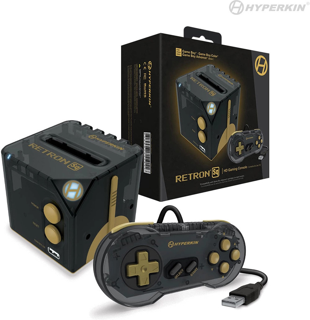 Hyperkin Retron Sq (Black Gold)