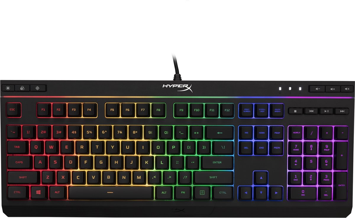 HyperX Alloy Core RGB - Membrane Gaming Keyboard - US Qwerty