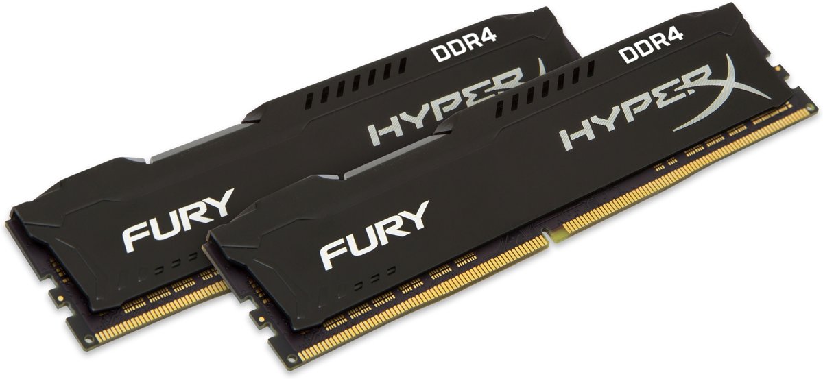 HyperX FURY Black 32GB DDR4 2666MHz Kit 32GB DDR4 2666MHz geheugenmodule