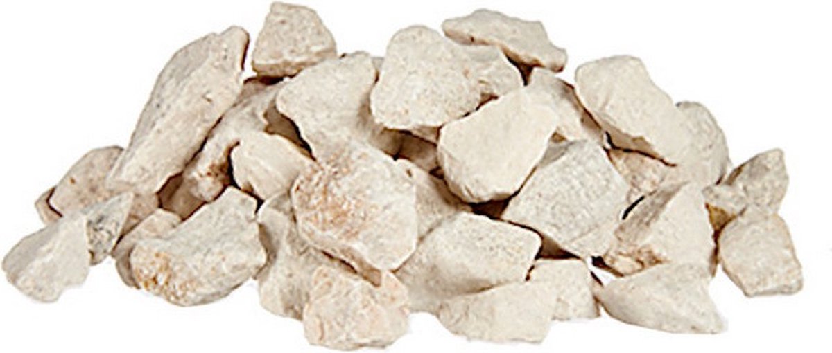 decoratiestenen klein 1,5 kg beige