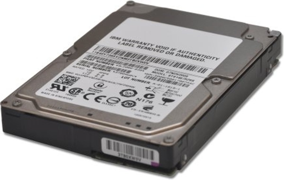 IBM 2TB NLSATA 3.5 G2HS 512e 2000GB SATA III interne harde schijf