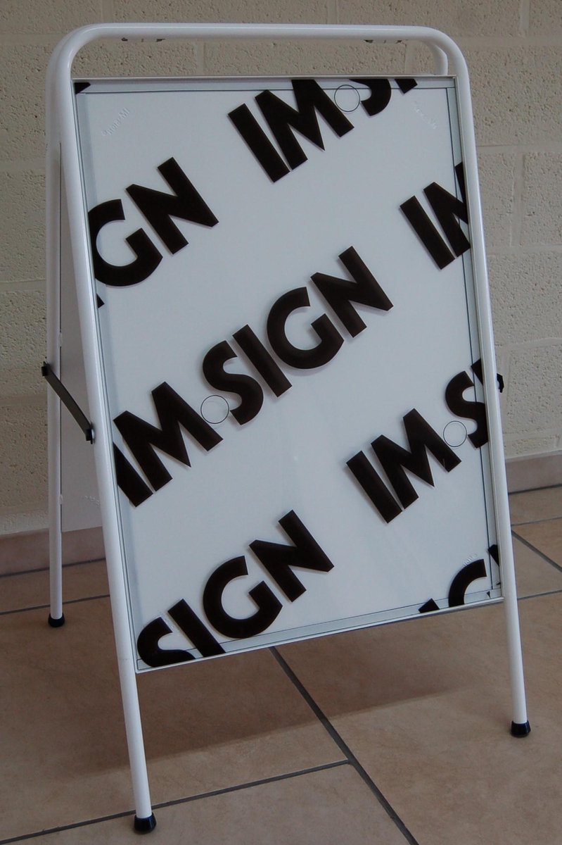 Reclamebord Stoepbord Voor Buiten , Dubbelzijdige Poster Standaard 50x70cm