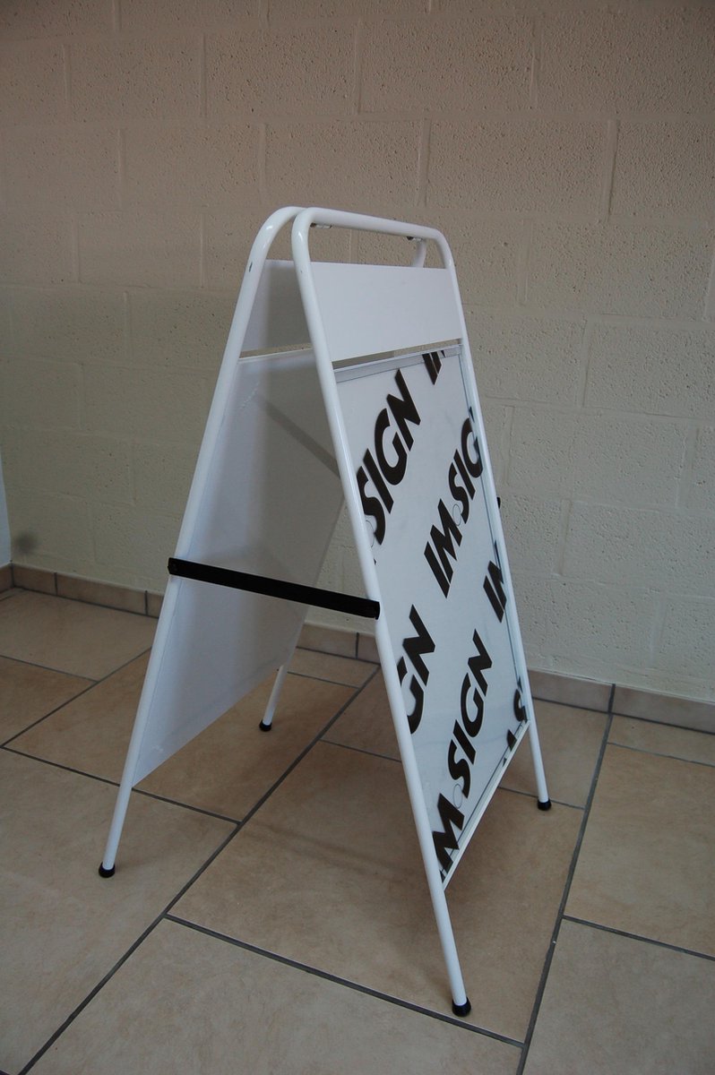 Reclamebord Stoepbord Voor Buiten met logo plaat, Dubbelzijdige Poster Standaard 50x70cm