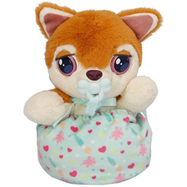 Zacht speelgoed met functies - IMC Toys - 922402 - Baby Paws Mini - mijn babyhondje Shiba Inu