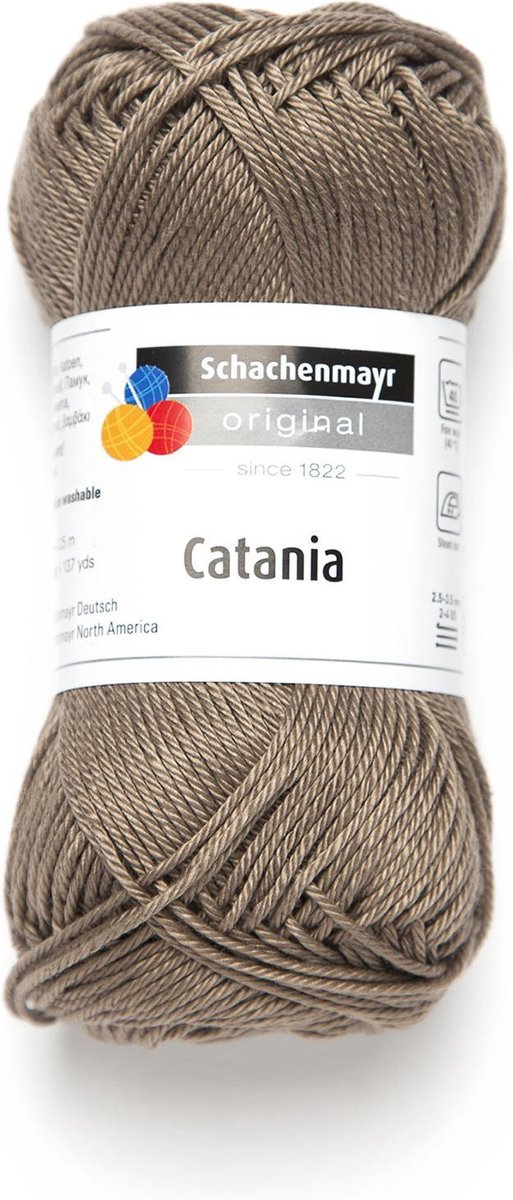 Schachenmayr Breiwol Catania Klassiek 5Pack - 100% Katoen  Kleur Taupe