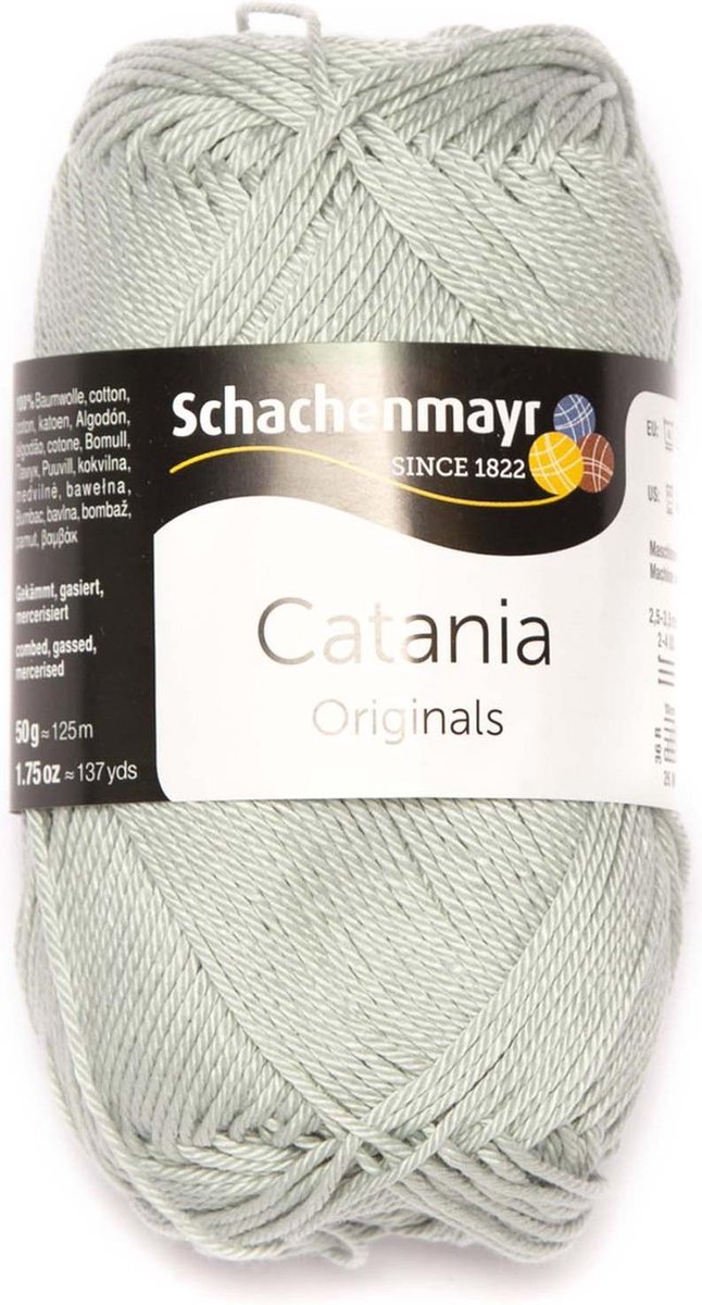 Schachenmayr Breiwol Catania Klassiek 5Pack - 100% Katoen  Kleur Zilver