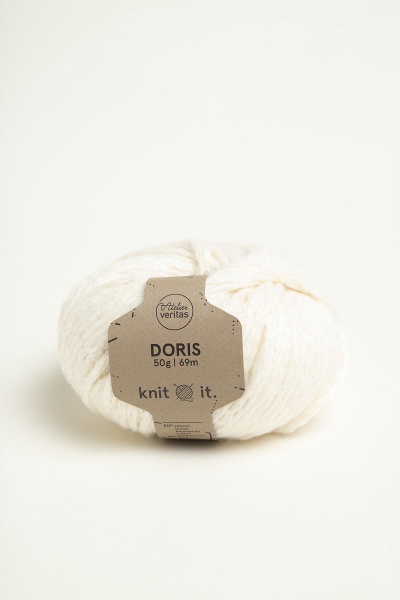 Veritas Breiwol Doris - 5-Pack - Ecru