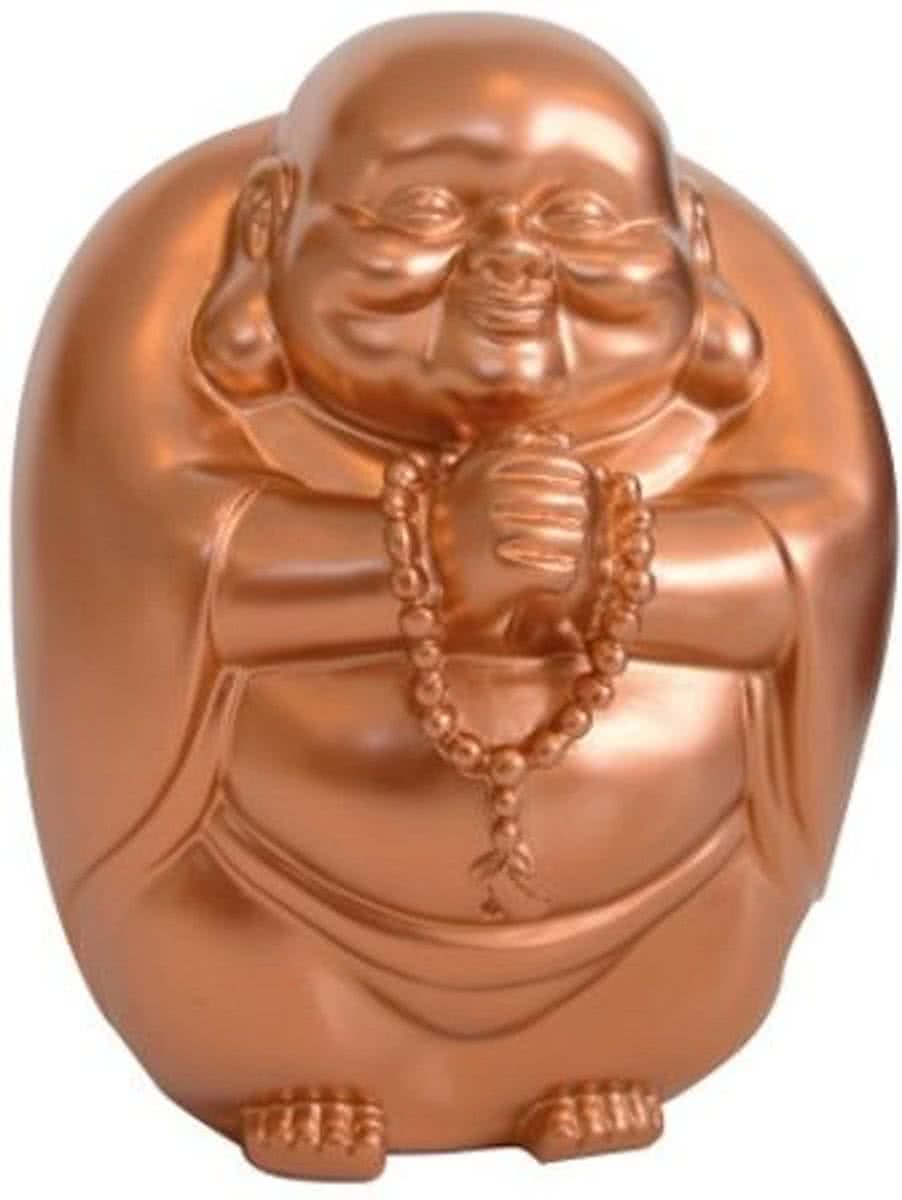 Invotis happy buddha spaarpot - Kleur - Koper