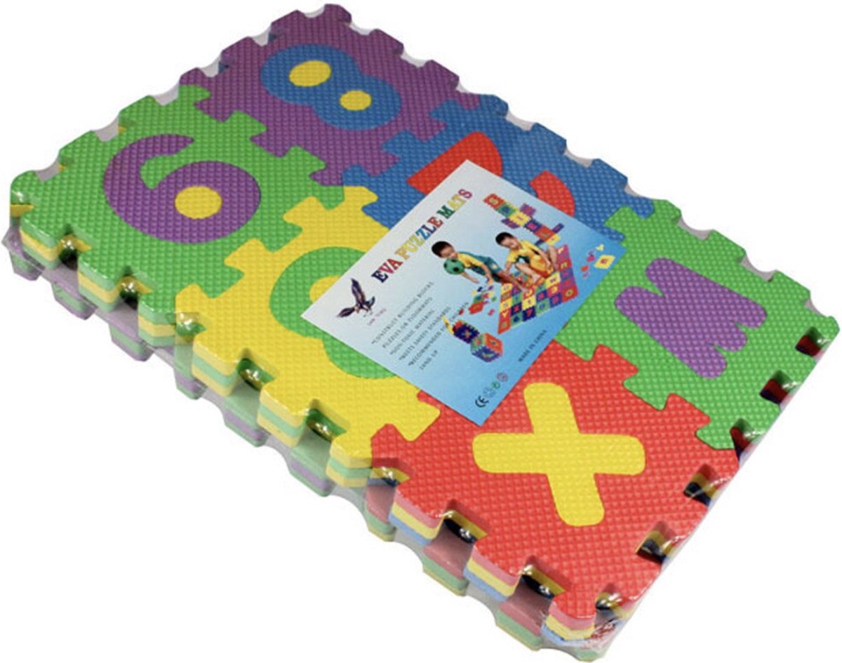 ISHOWTIENDA® Alfabet puzzel Educatief – Speelgoed – Leren – 36-delig - Vloer - Peuter