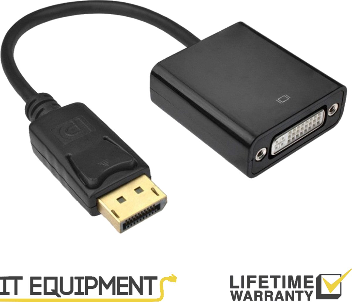 IT Equipment - DisplayPort naar DVI-I Adapter