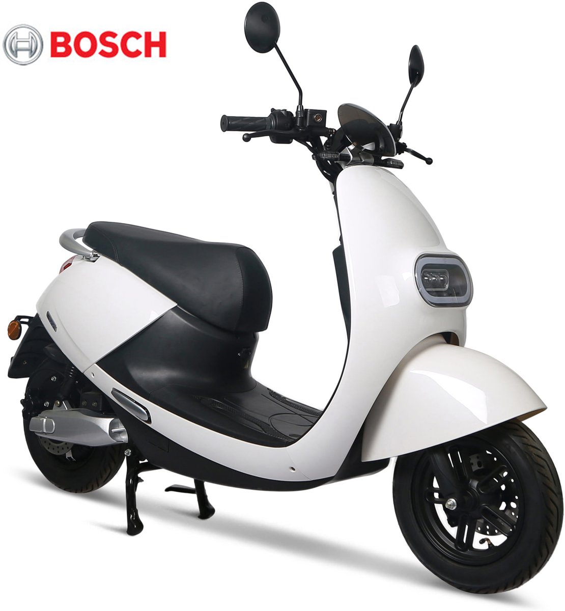 IVA E-GO S3 Elektrische Scooter Wit 25 km/h