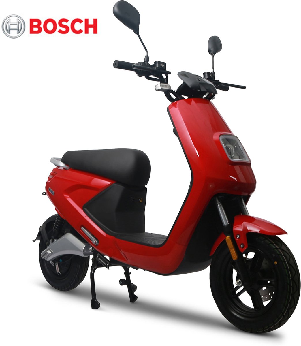 IVA E-GO S4 Elektrische Scooter Rood 45 km/h