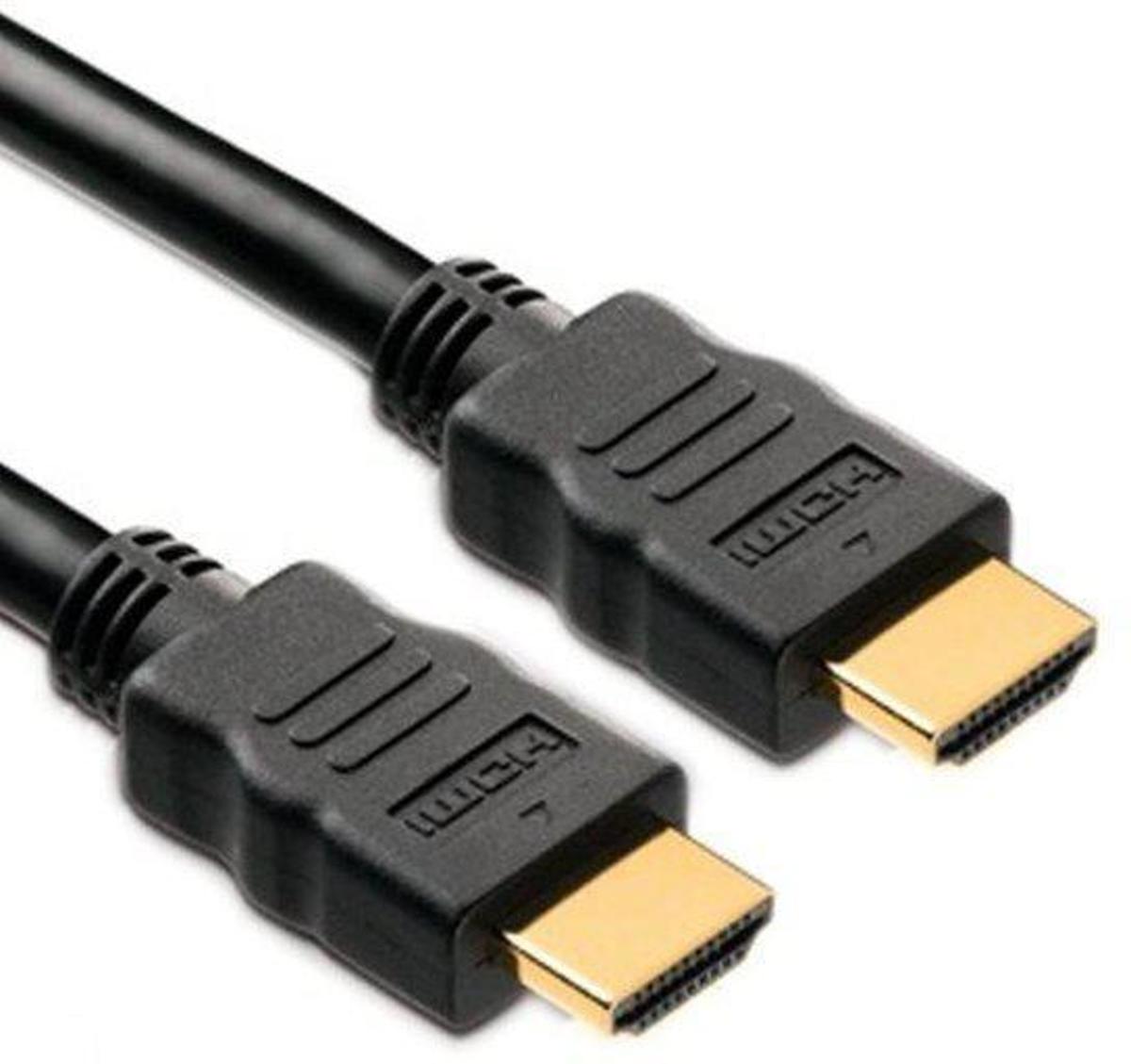 Benza HDMI High Speed Kabel voor beeld, geluid en internet (ethernet) - 10 Meter Zwart