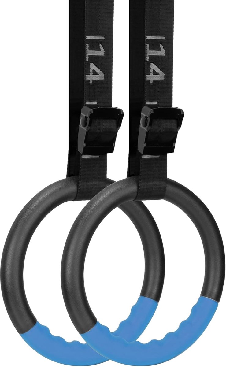  ® Duurzame Fitnessringen van Rubber met Verstelbare Diameter en Antislip Grip – Perfect voor Training en Flexibiliteit