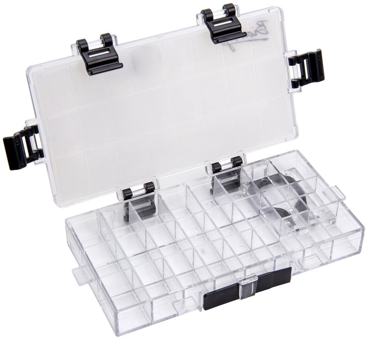  ® Prachtige Transparante Kunststof Paletbox voor Aquarel, Gouache en Olieverf Schilderijen Opbergen