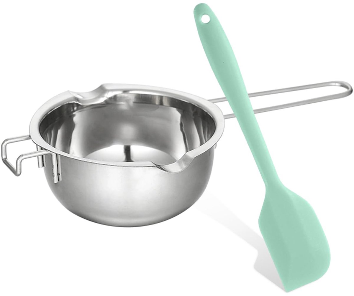  ® Veelzijdige Smeltpan en Spatel Set voor Chocolade, Boter en Meer in de Keuken
