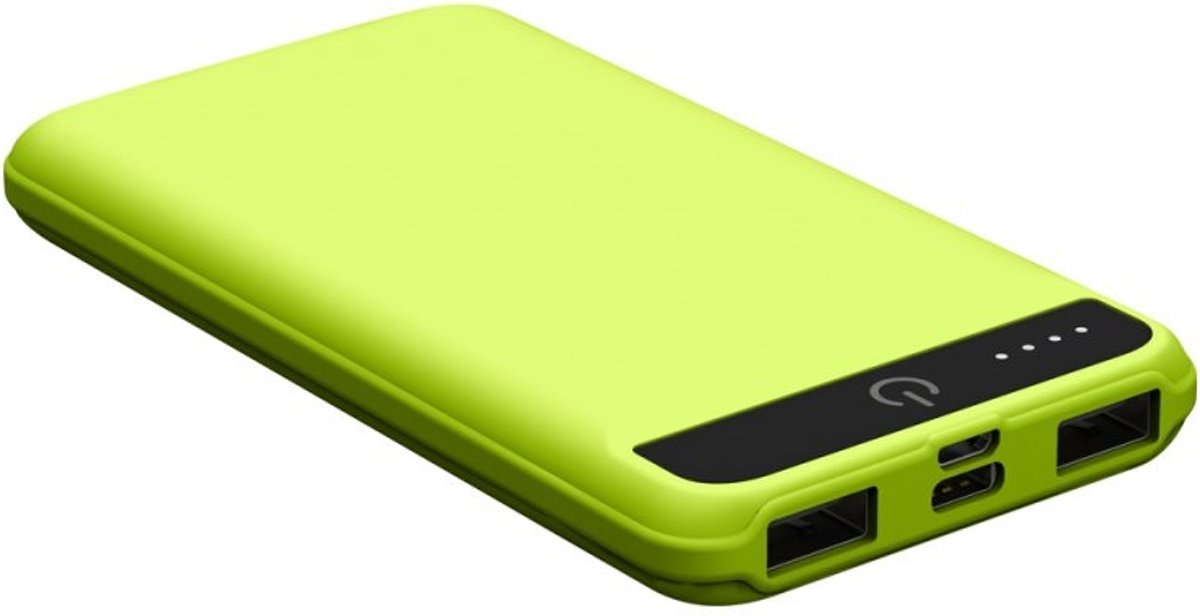 iconBIT FTB10000GT powerbank Groen Lithium-Polymeer (LiPo) 10000 mAh