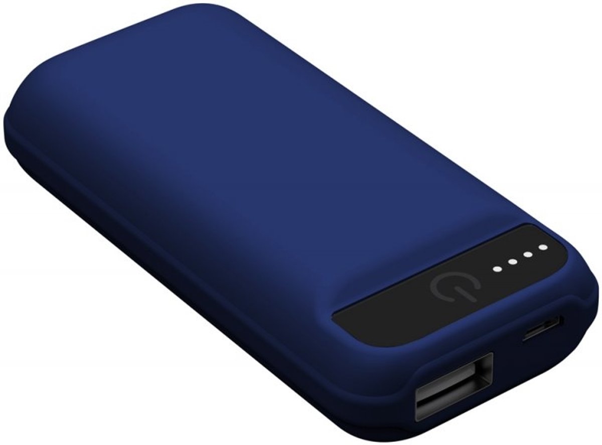 iconBIT FTB5000GT powerbank Blauw Lithium-Polymeer (LiPo) 5000 mAh