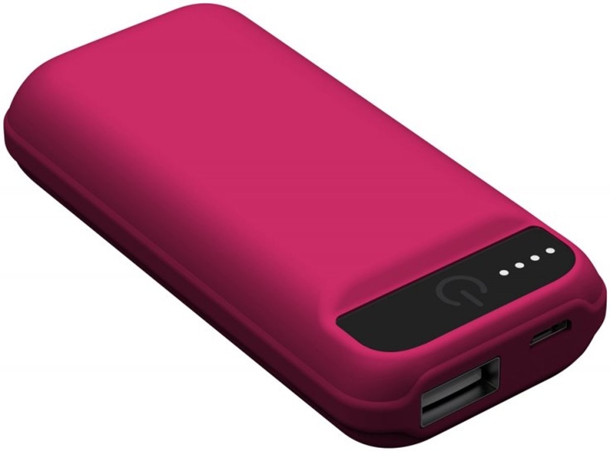 iconBIT FTB5000GT powerbank Roze Lithium-Polymeer (LiPo) 5000 mAh