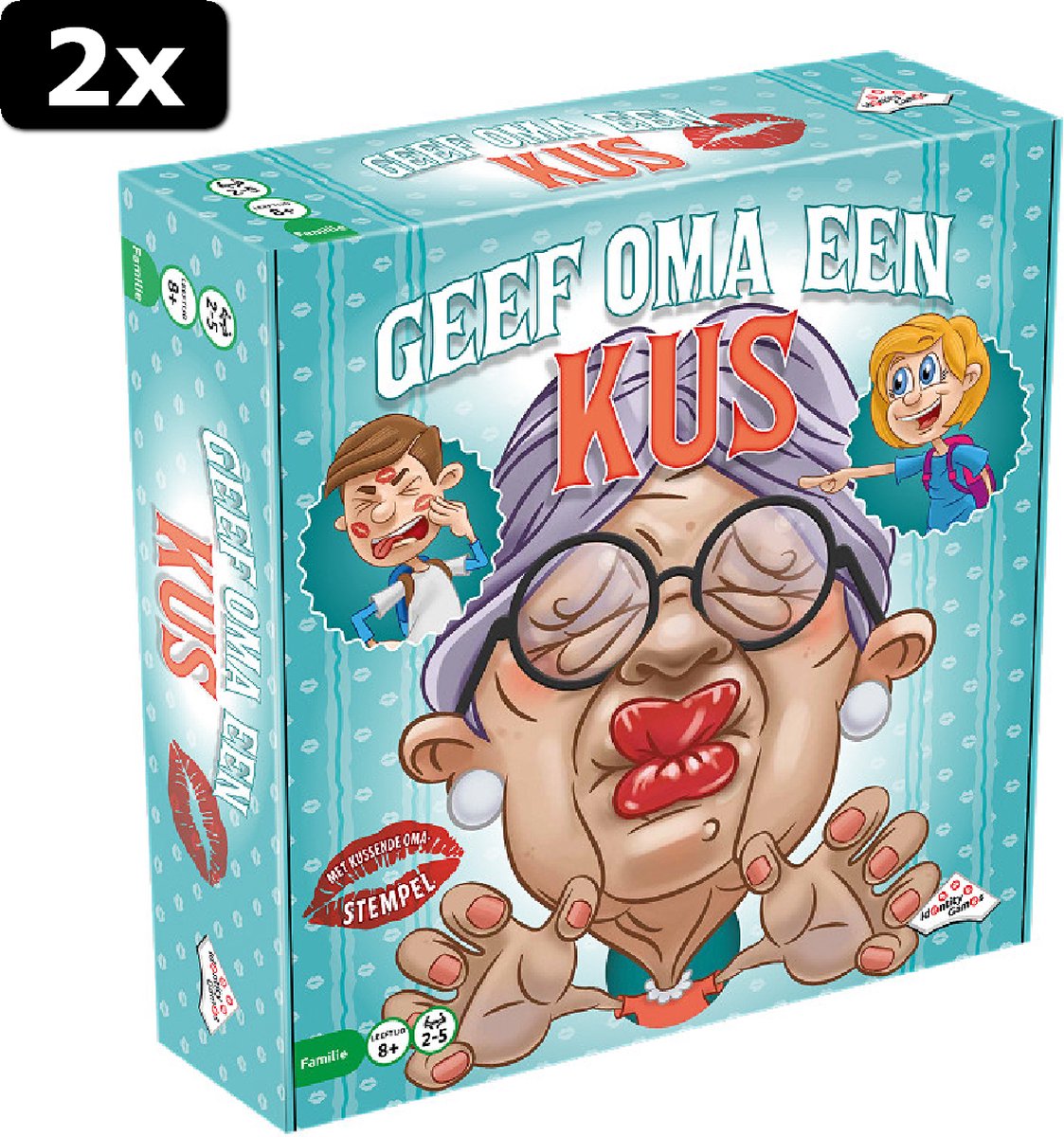 2x Geef Oma een Kus