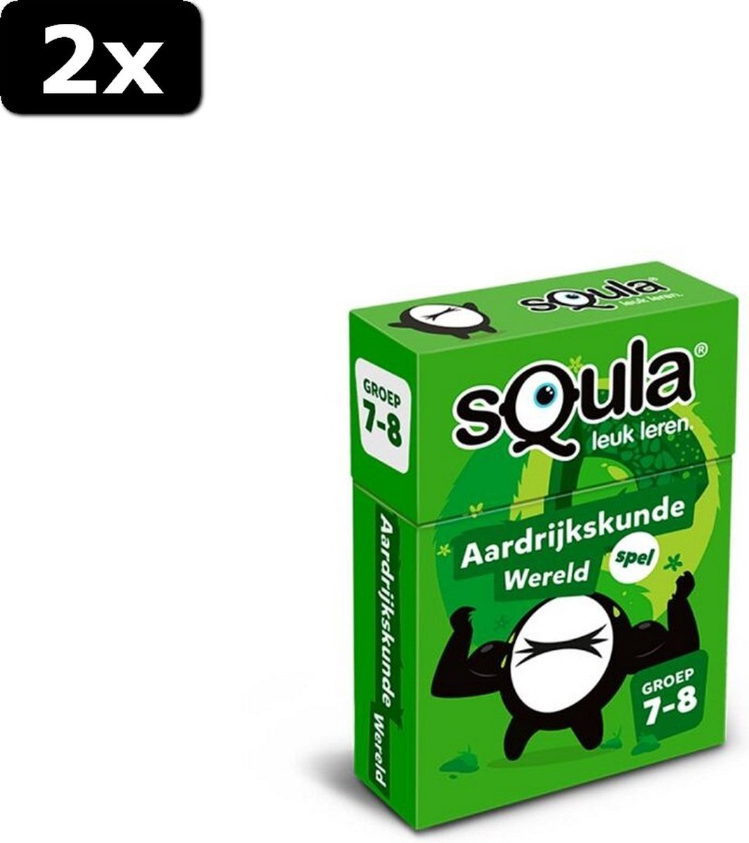 2x Identity Games Squla Aardrijkskunde Wereld