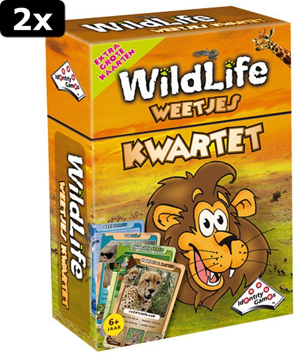 2x Wildlife Kwartet