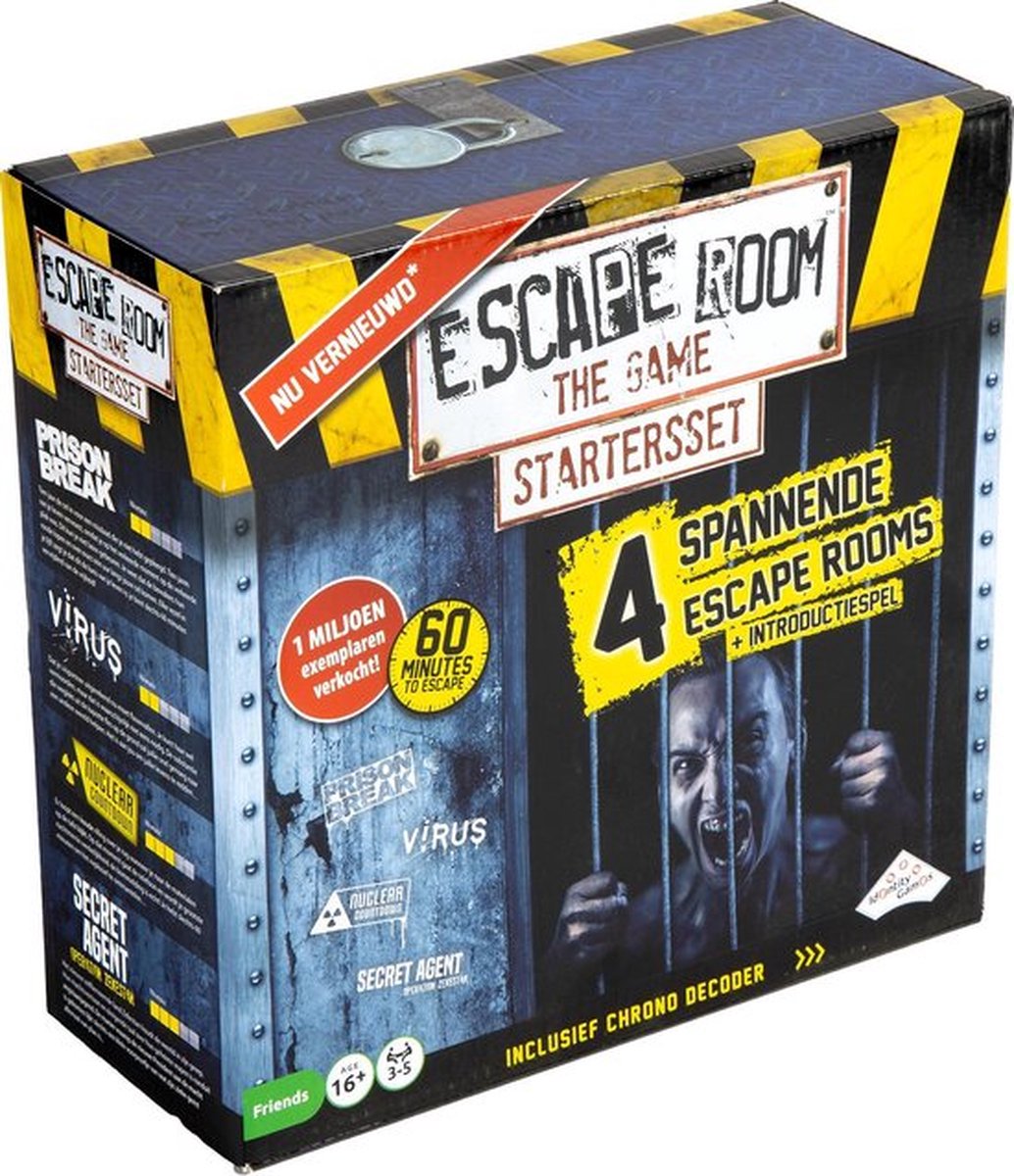 Escape Room The Game Startersset (Basisspel 1) - Breinbreker