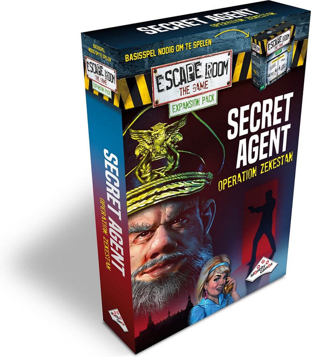 Escape Room The Game uitbreidingset Secret Agent