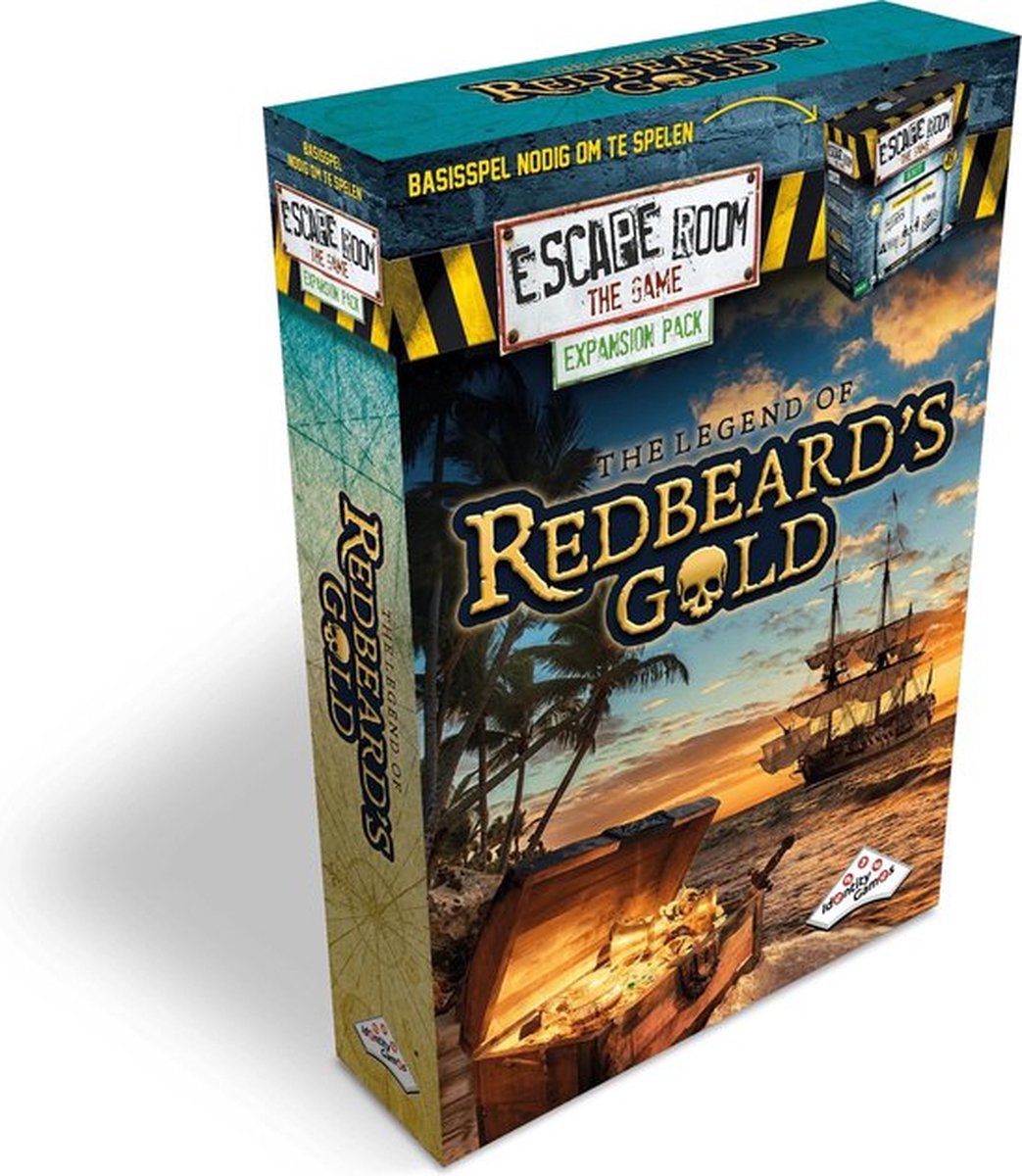 Escape Room The Game uitbreidingsset The Legend of Redbeards Gold