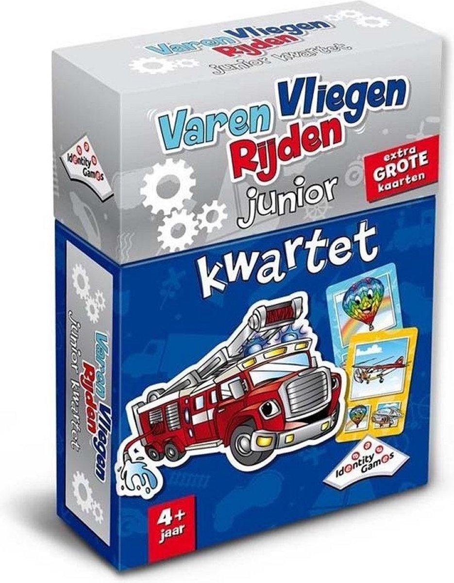 Identity Games Varen Vliegen Rijden Junior Kwartet