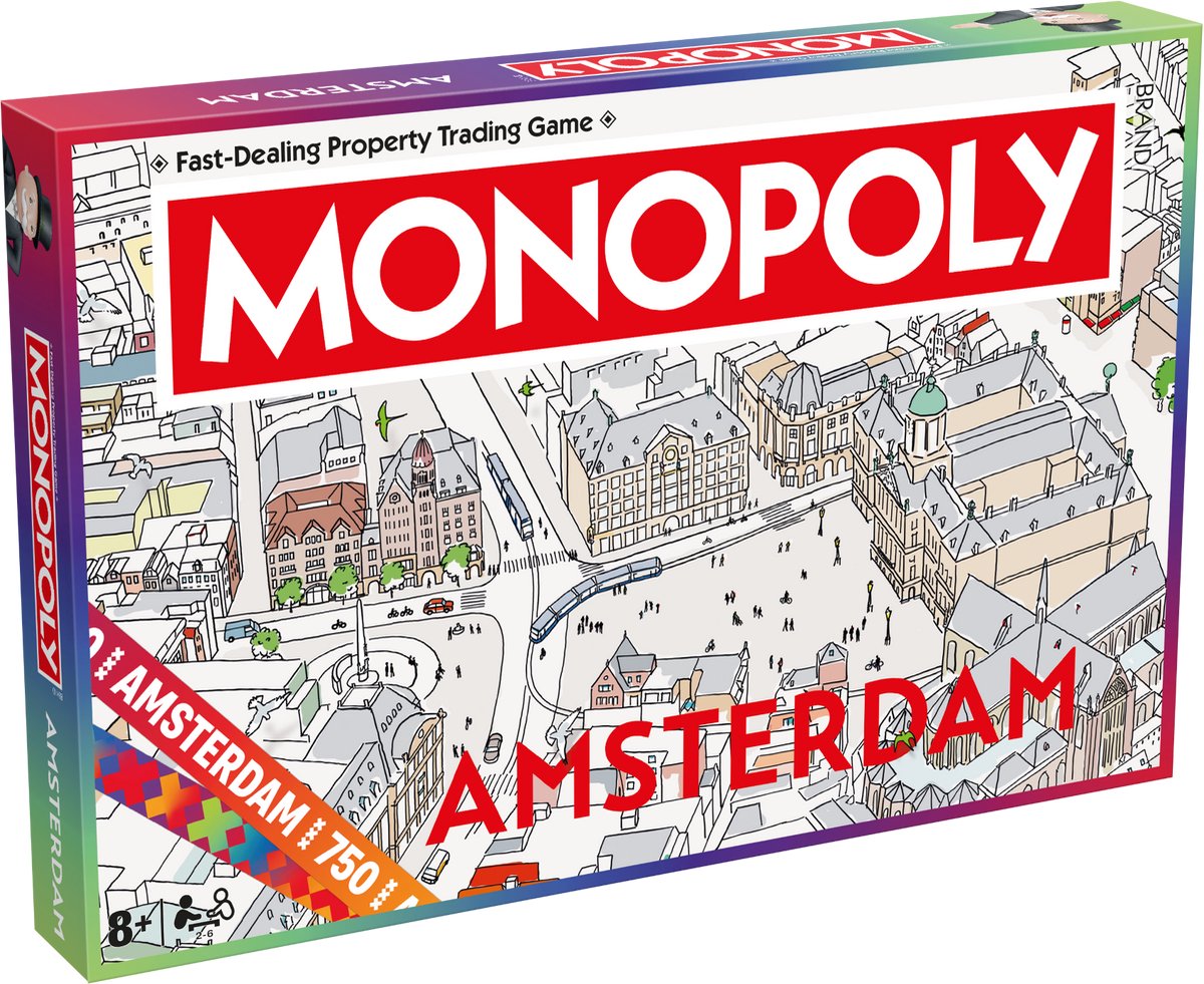 Monopoly Amsterdam 750 years - Limited edition - EN