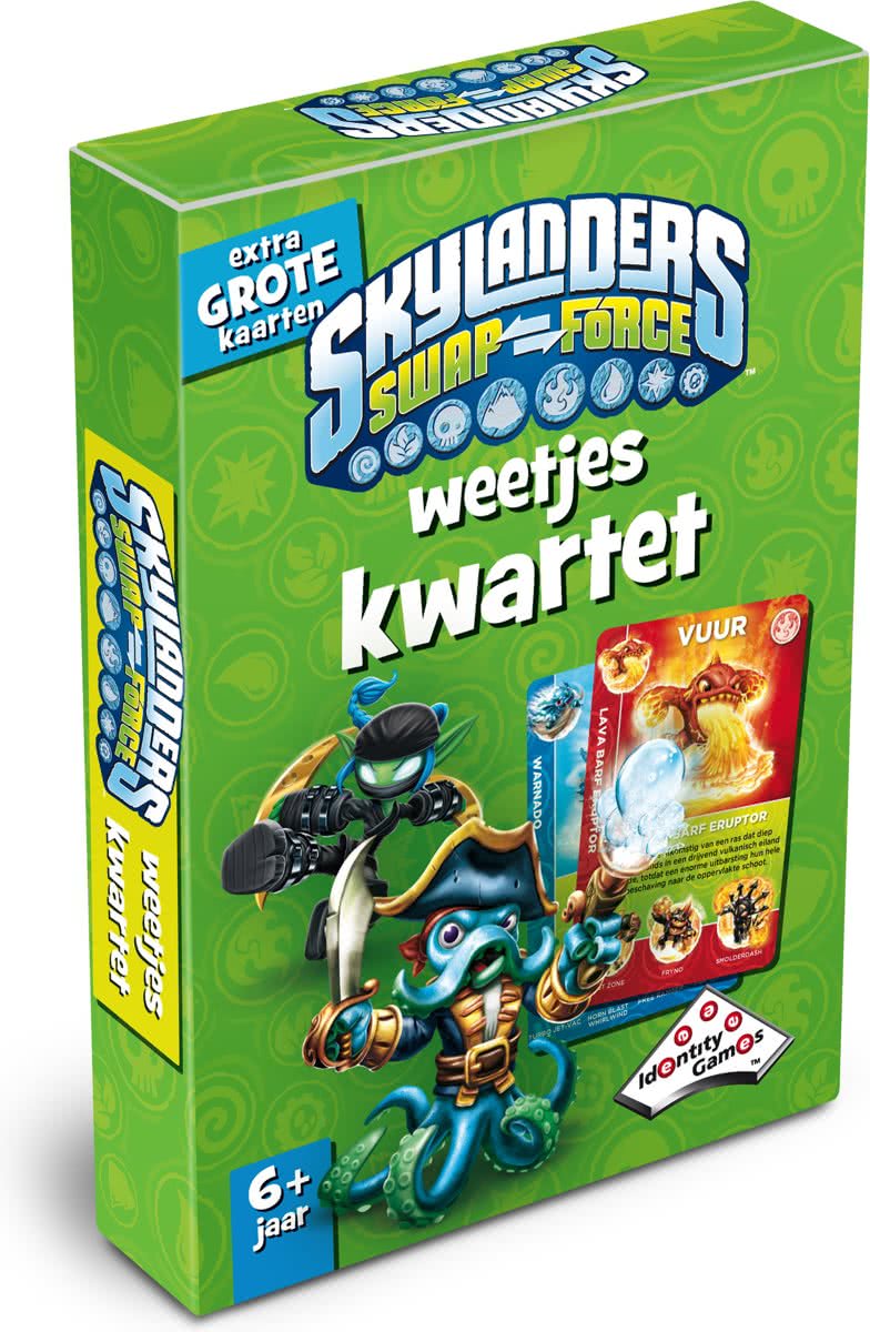 Skylanders Swap Force Weetjeskwartet - Kaartspel - Special Edition