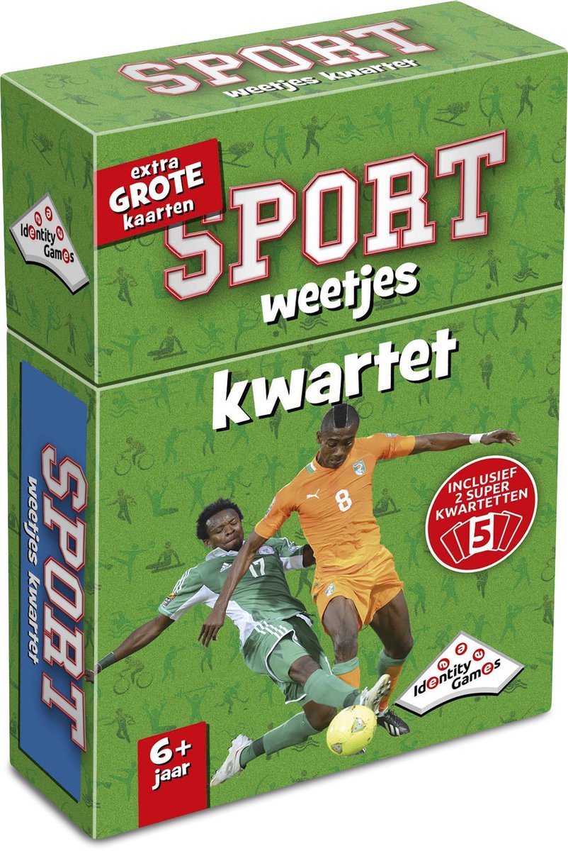 Sport Weetjes Kwartet - Kaartspel