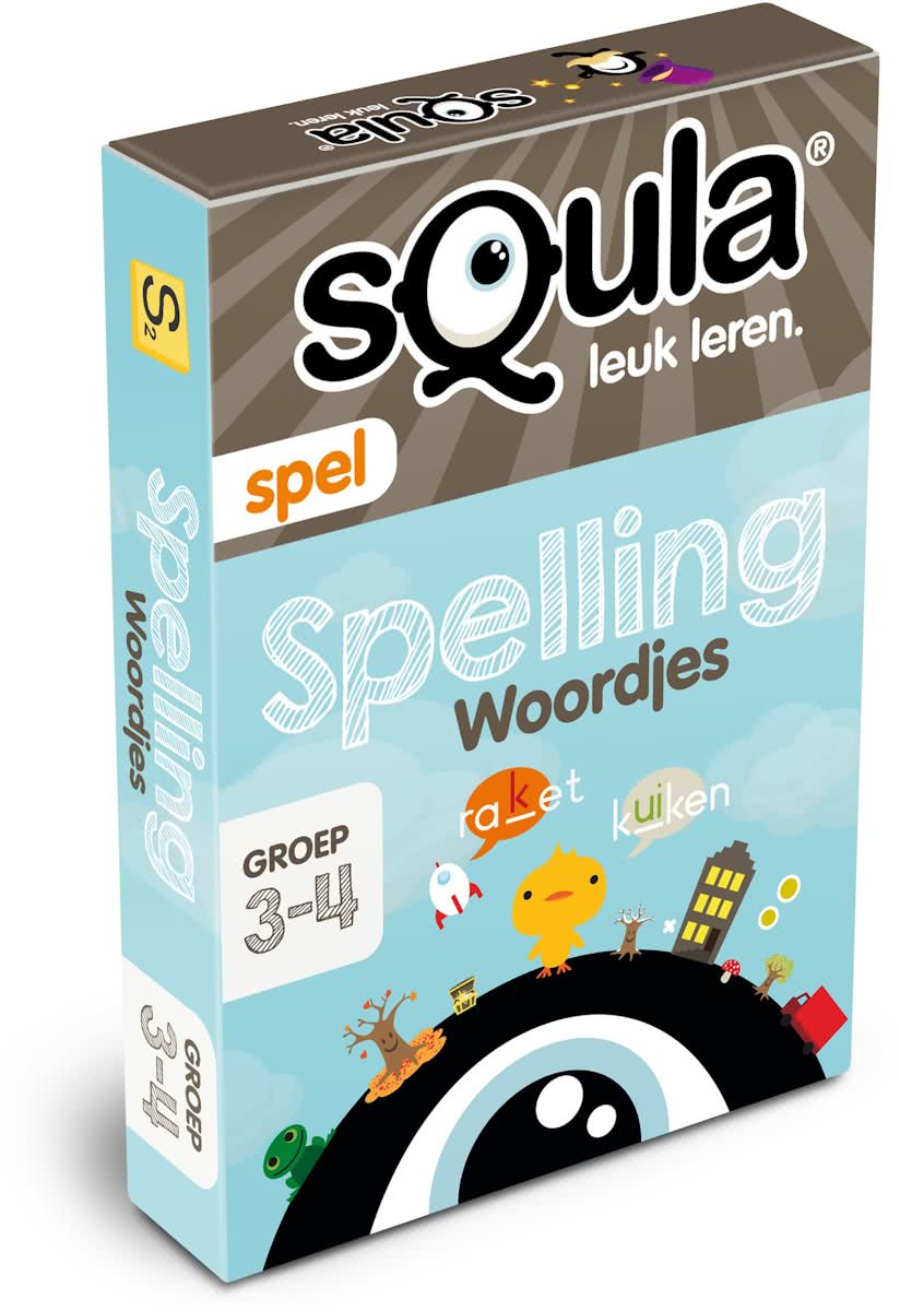 Squla Spelling - Kaartspel