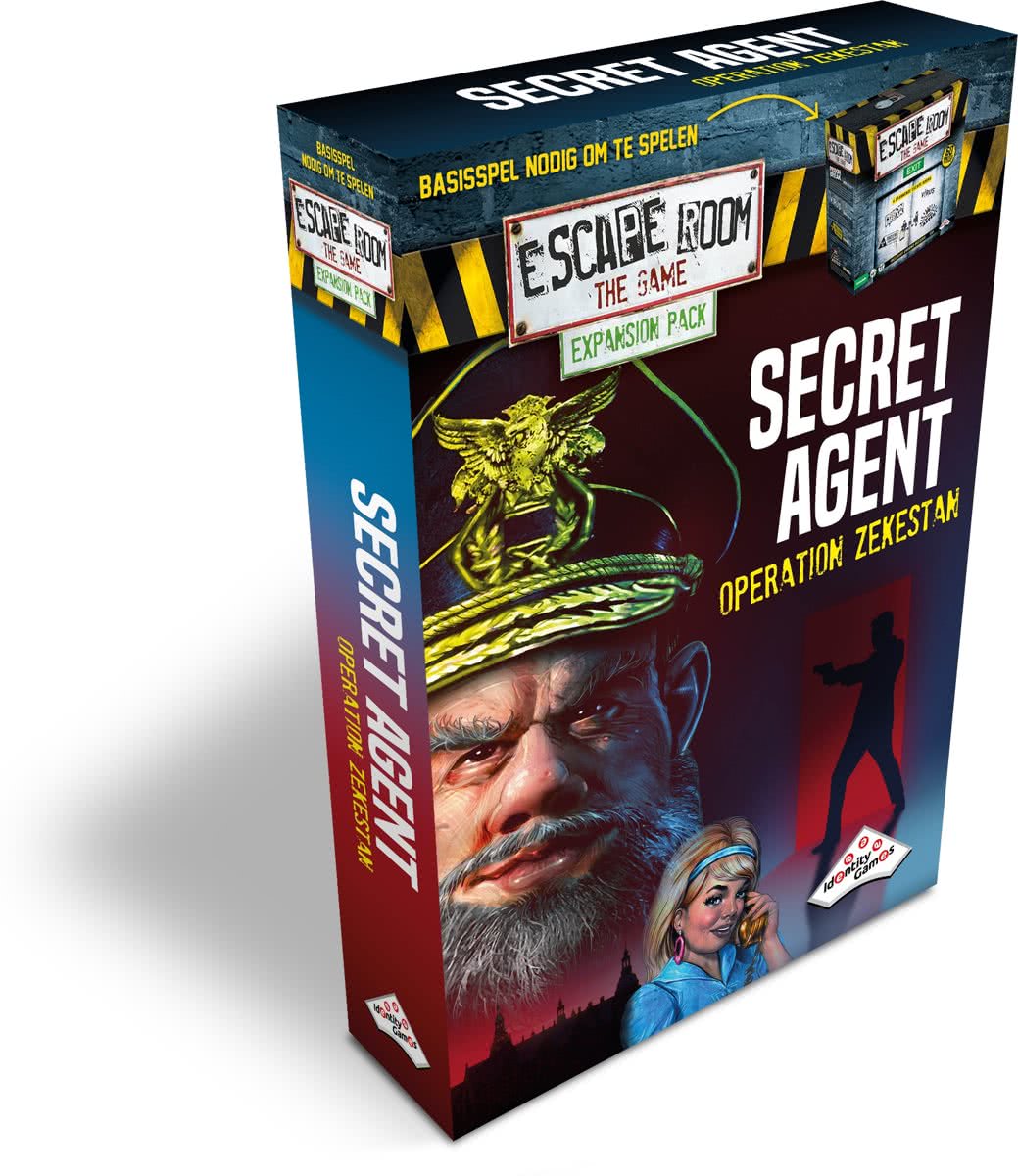 Uitbreidingsset Escape Room The Game: Secret Agent