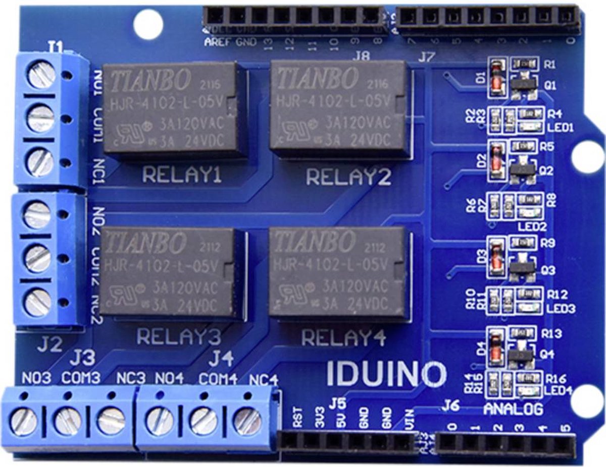 Iduino ME606 Shield 1 stuk(s) Geschikt voor serie: Arduino