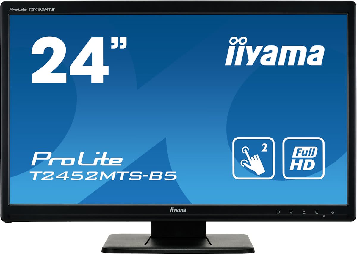 Iiyama ProLite T2452MTS-B5 - Full HD Touchscreen Monitor