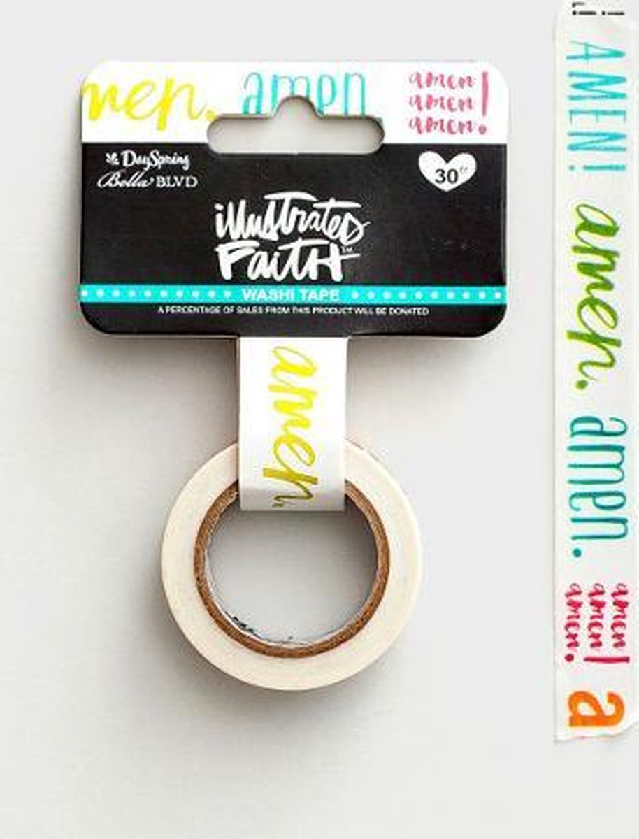 Amen - Washi tape  Illustrated Faith - Basics collection