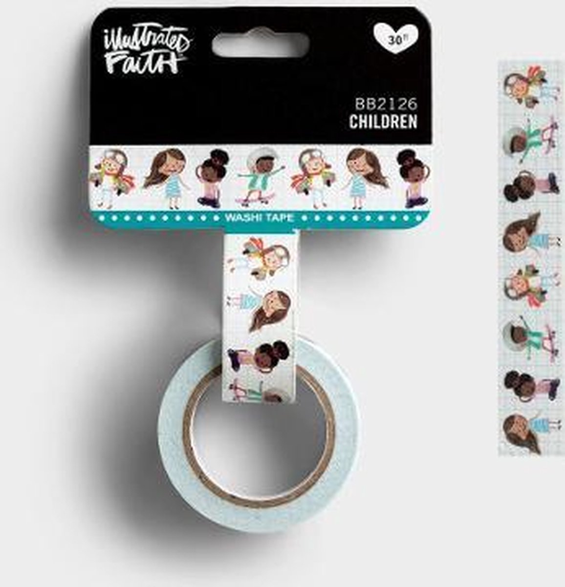 Children - Washi tape 25 mm Illustrated Faith - Basics collection