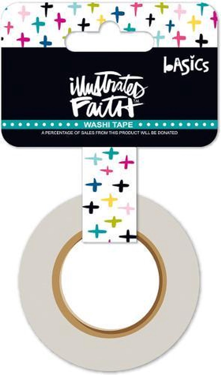 Criss Cross Color - Washi tape  Illustrated Faith - Basics collection