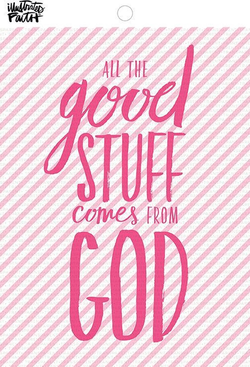 Illustrated Faith - Clear Cut Pad - Word Art