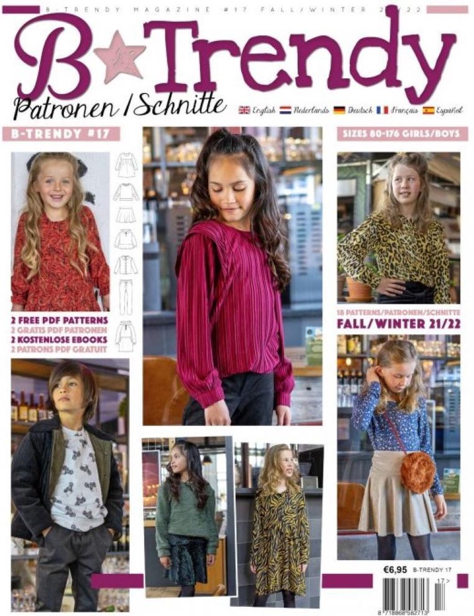 B*TRENDY MAGEZINE 17 - NAJAAR en WINTER 2021-2022 - PER STUK.