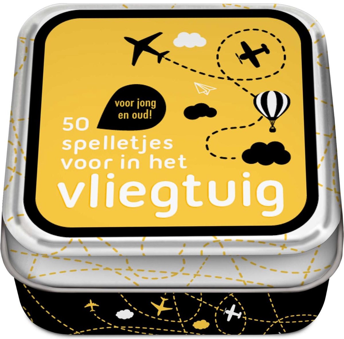 50 spelletjes voor in het vliegtuig